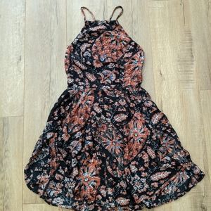 Abercrombie Fitch smocked back dress